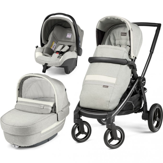 Коляска 3 в 1 PEG-PEREGO TEAM ELITE SL LUXE PURE PACK00-00000000160